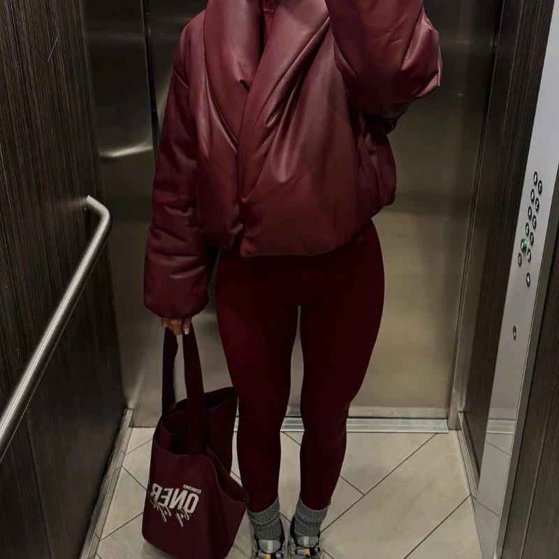 Marcelline Wrap Puff Jacket | Women’s Modern Street Style