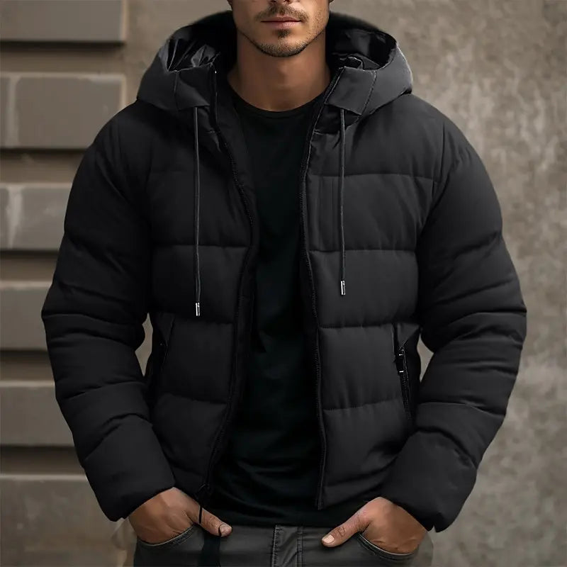 Zayden Hooded Puffer Jacket | Men’s Cold-Weather Essential