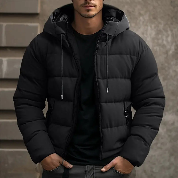 Zayden Hooded Puffer Jacket | Men’s Cold-Weather Essential