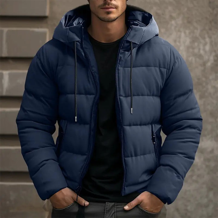 Zayden Hooded Puffer Jacket | Men’s Cold-Weather Essential