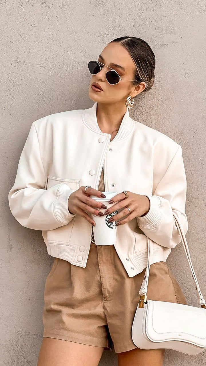 Elisanne Minimalist Jacket | Casual Everyday Layering