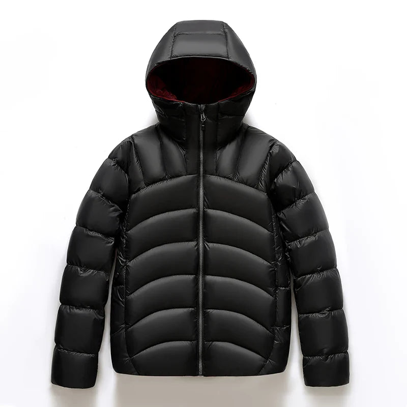 Hooded Puffer Jacket | Men’s Modern Puffer
