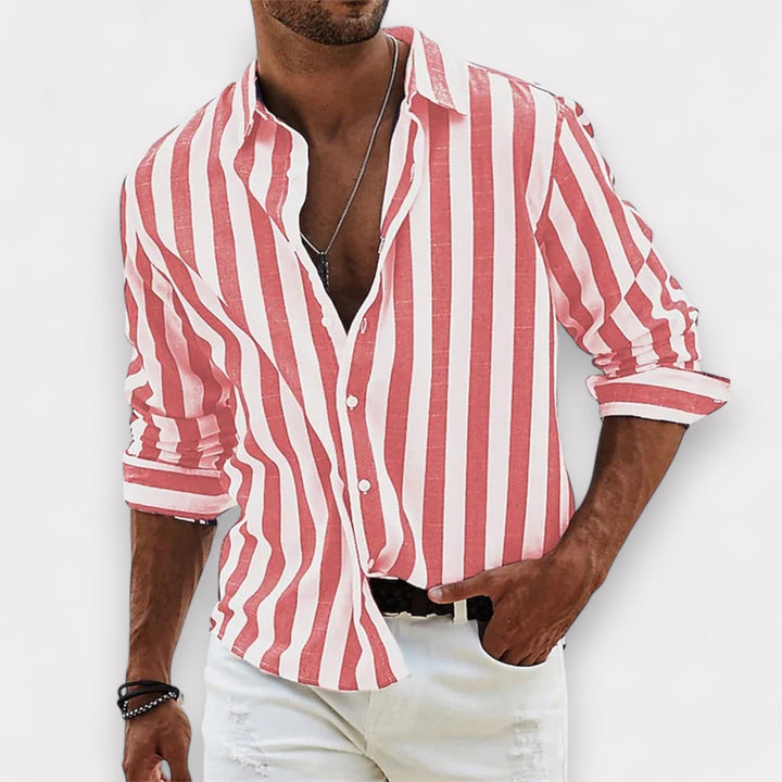 Caelum | Striped Casual Men’s Shirt