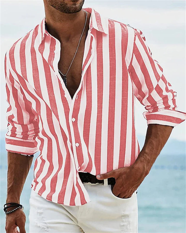 Caelum | Striped Casual Men’s Shirt