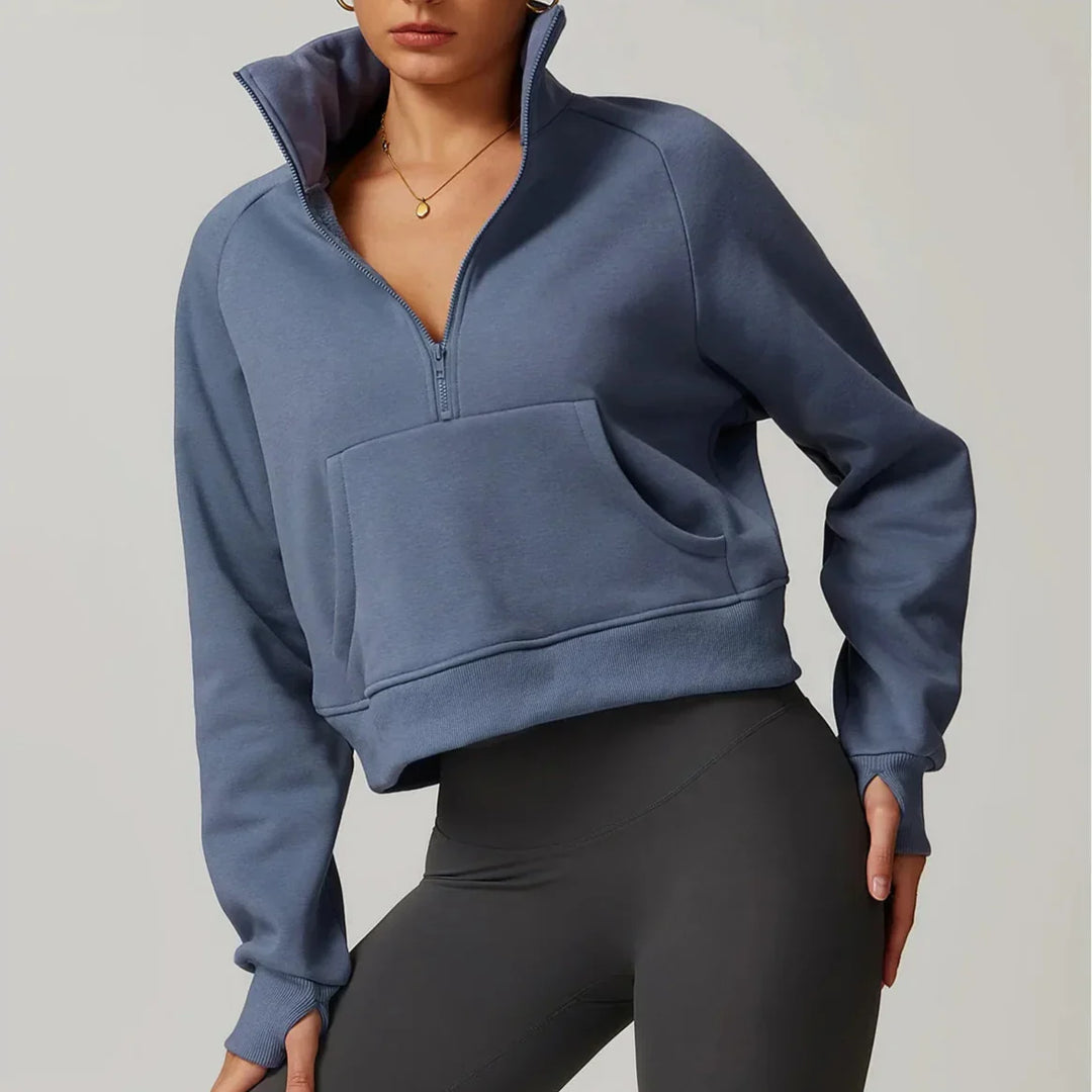 Mariste Women’s Half-Zip Pullover | Casual Athleisure Layer