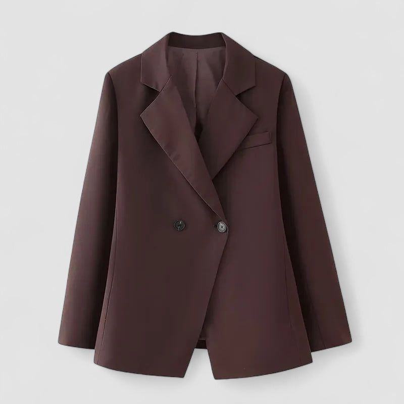 Double-Breasted Blazer | Modern Structured Layering