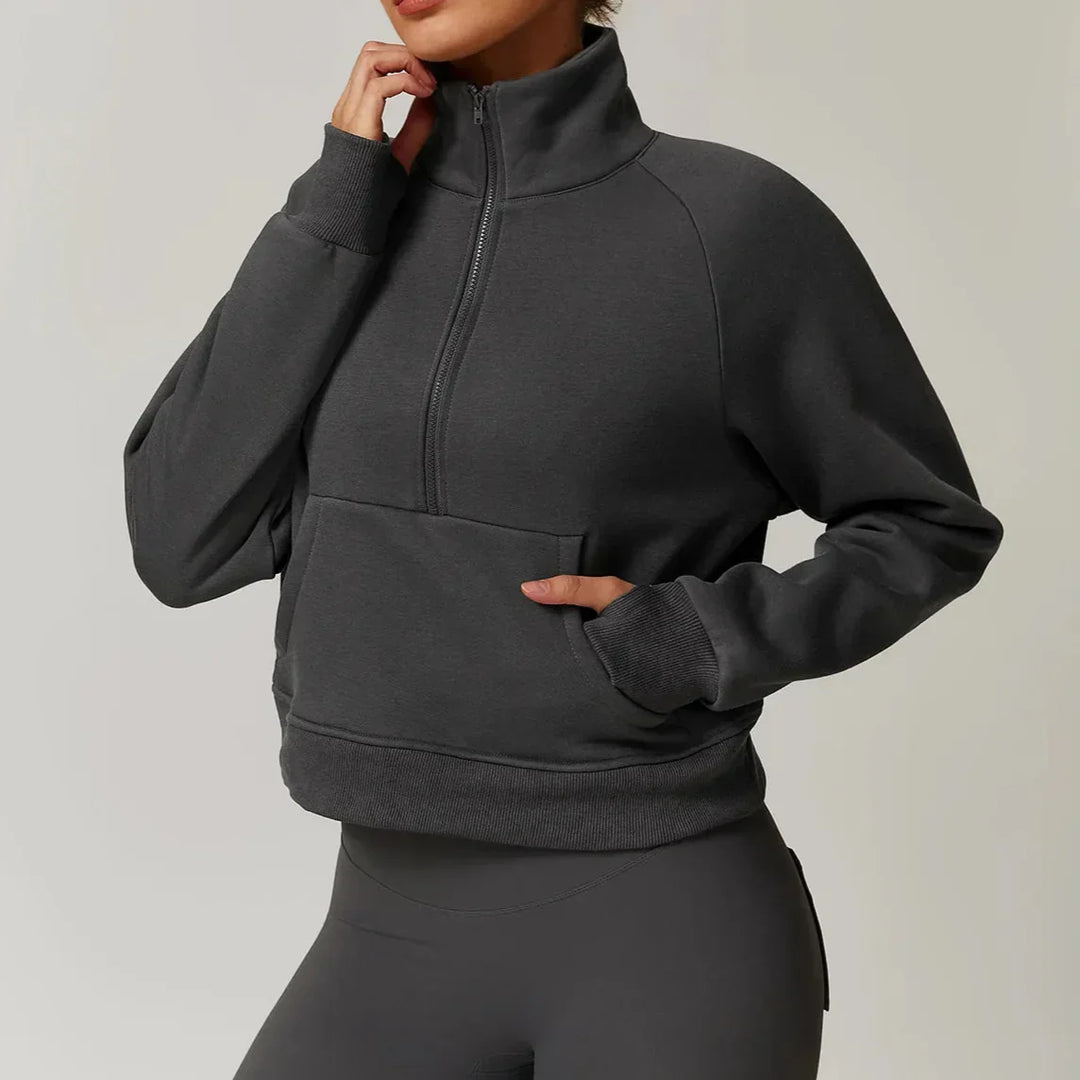 Mariste Women’s Half-Zip Pullover | Casual Athleisure Layer