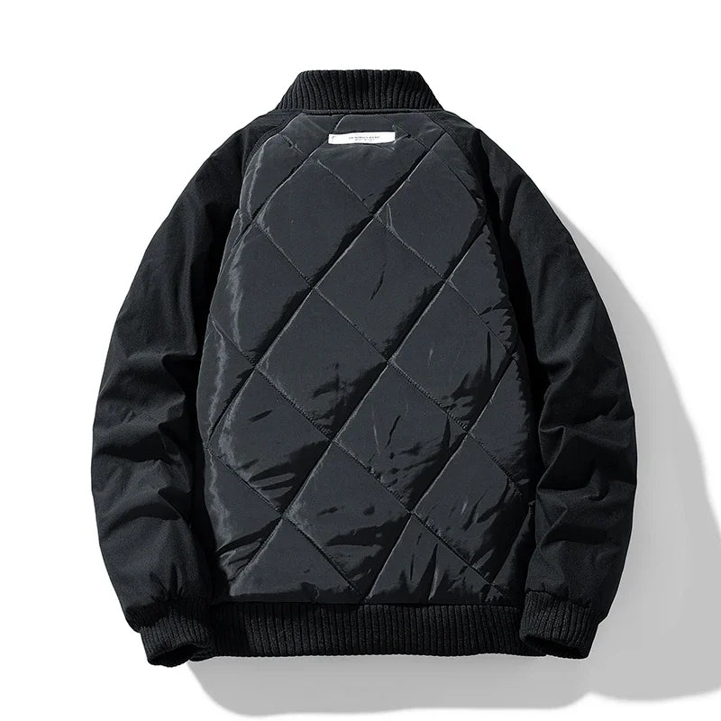 Quilted Bomber Jacket | Casual Winter Style