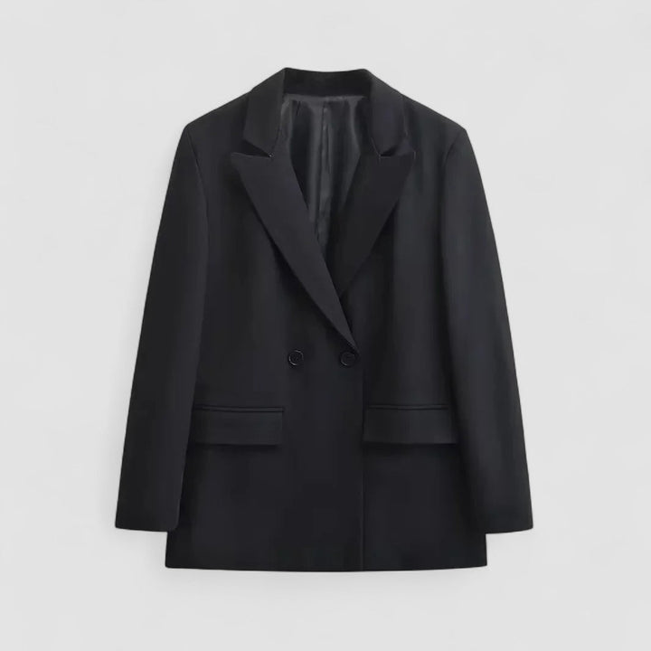 Women’s Double-Breasted Blazer | Modern Structured Layering