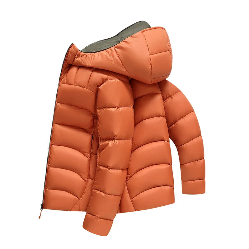 Hooded Puffer Jacket | Men’s Modern Puffer