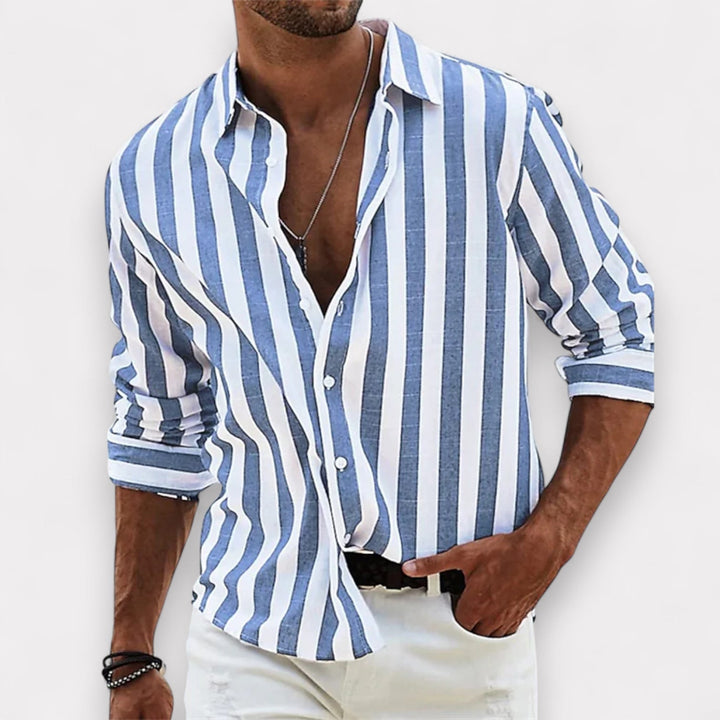 Caelum | Striped Casual Men’s Shirt