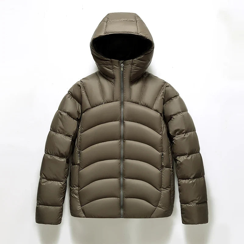 Hooded Puffer Jacket | Men’s Modern Puffer
