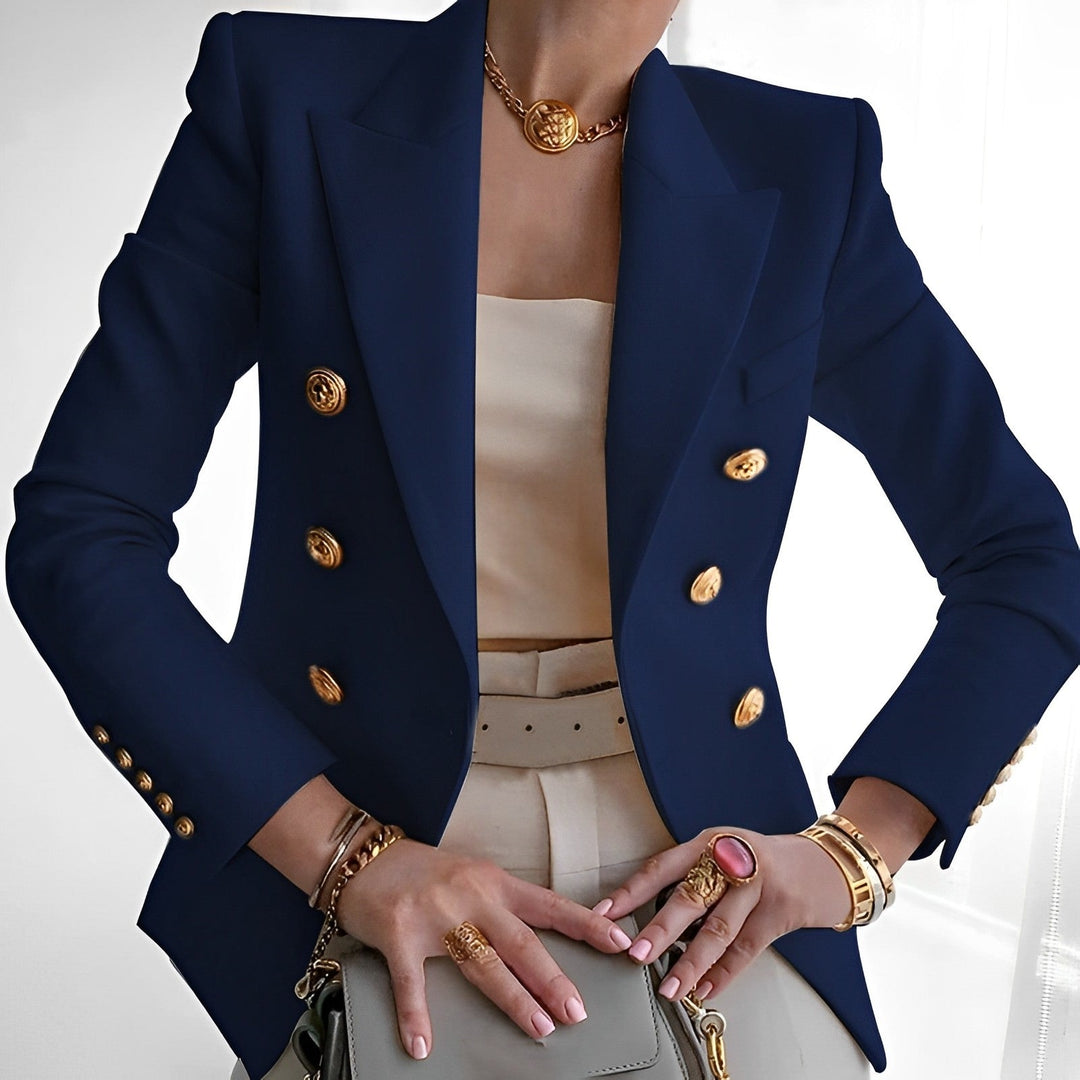 Double-Breasted Blazer | Modern Structured Layering