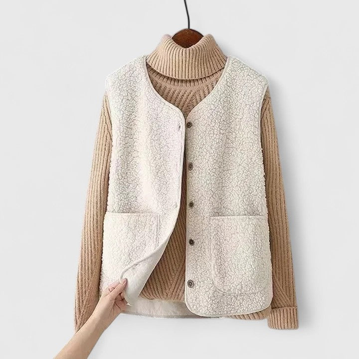 Alenya | Cozy Layered Vest & Sweater