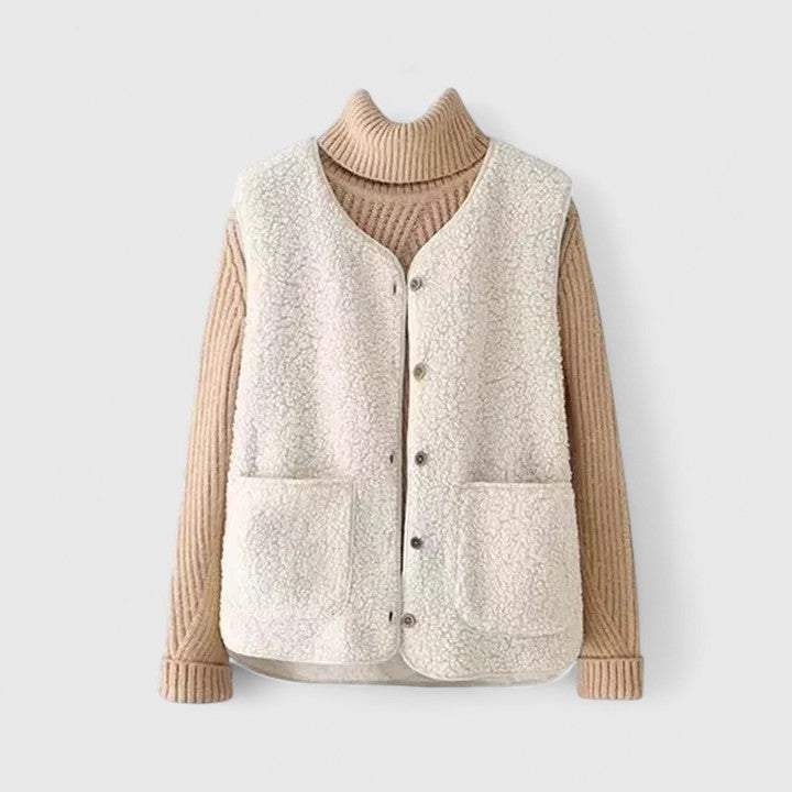 Alenya | Cozy Layered Vest & Sweater