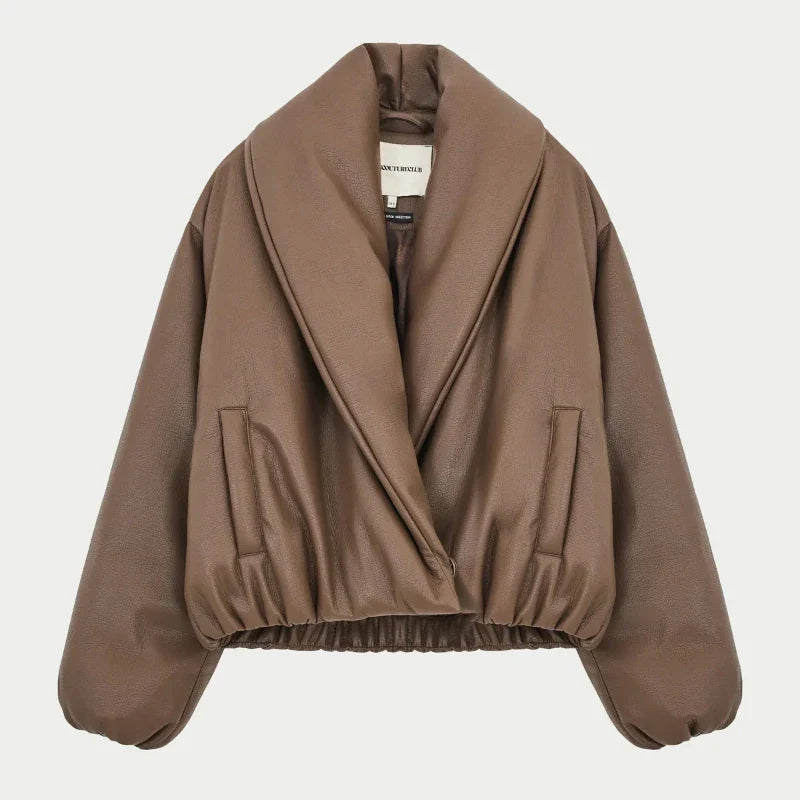 Marcelline Wrap Puff Jacket | Women’s Modern Street Style