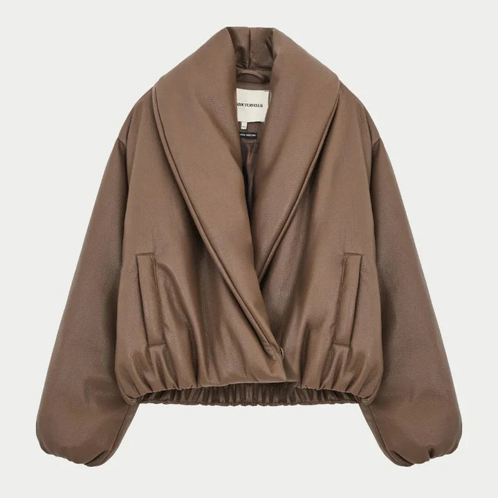 Marcelline Wrap Puff Jacket | Women’s Modern Street Style