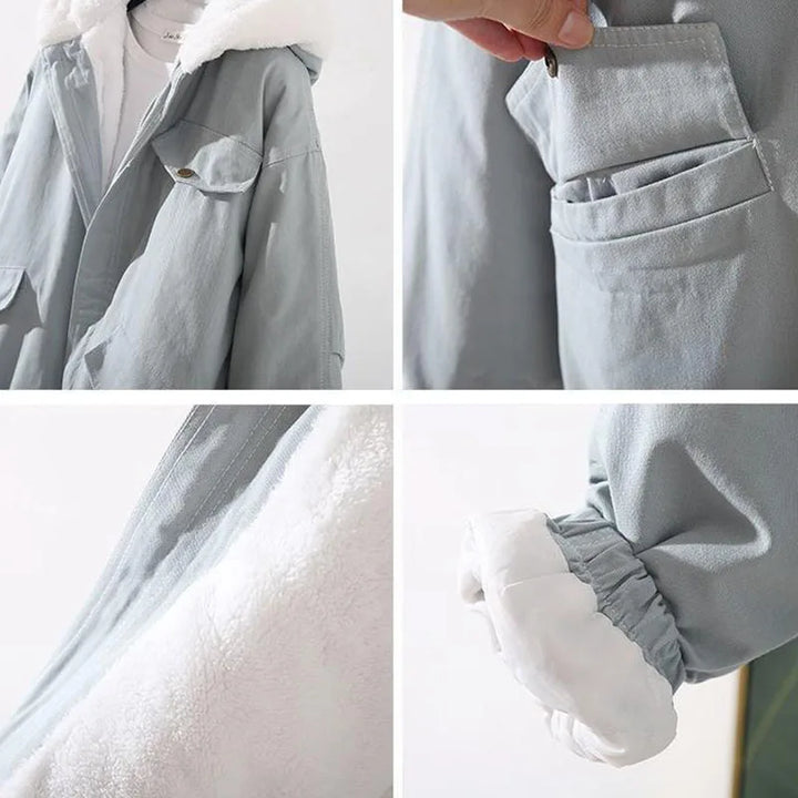 Fleece-Lined Jacket | Casual Winter Streetwear