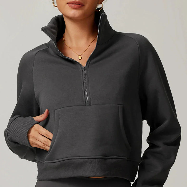 Mariste Women’s Half-Zip Pullover | Casual Athleisure Layer