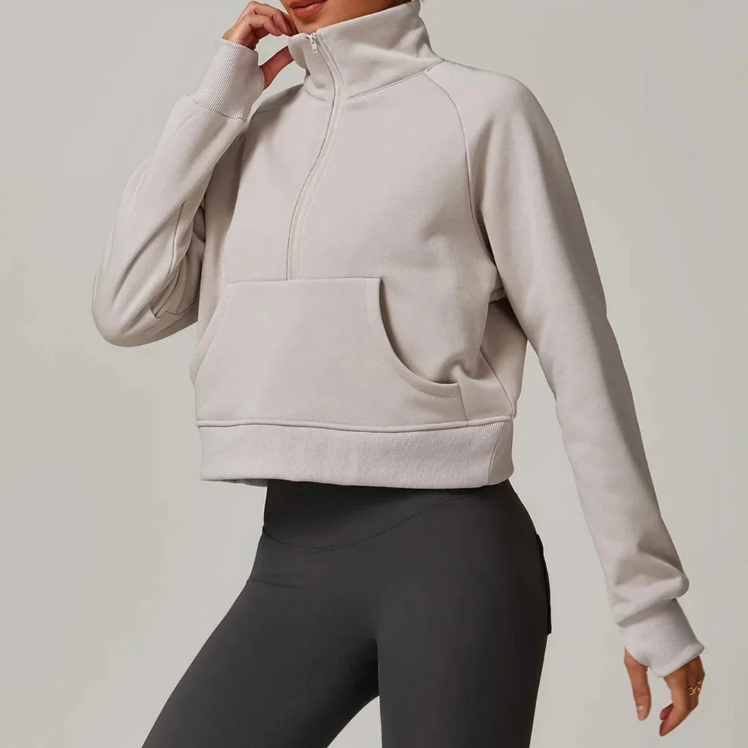 Mariste Women’s Half-Zip Pullover | Casual Athleisure Layer