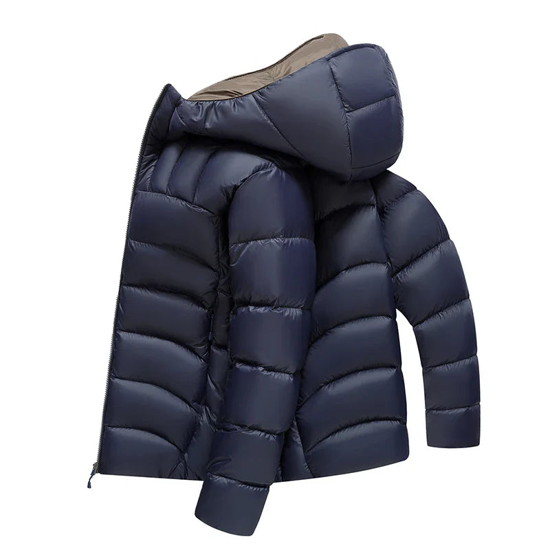 Hooded Puffer Jacket | Men’s Modern Puffer