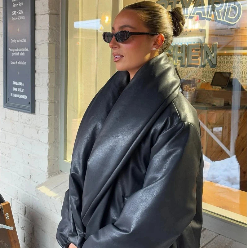 Marcelline Wrap Puff Jacket | Women’s Modern Street Style