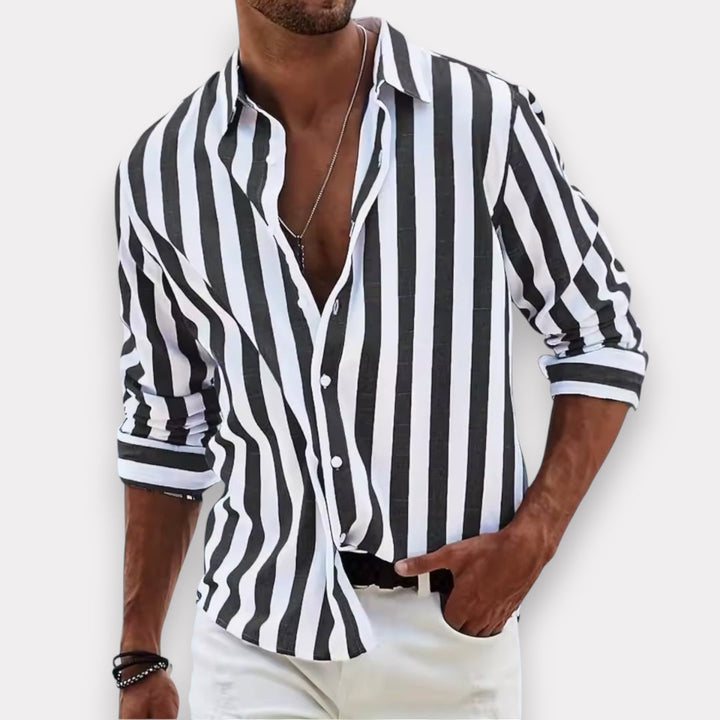Caelum | Striped Casual Men’s Shirt