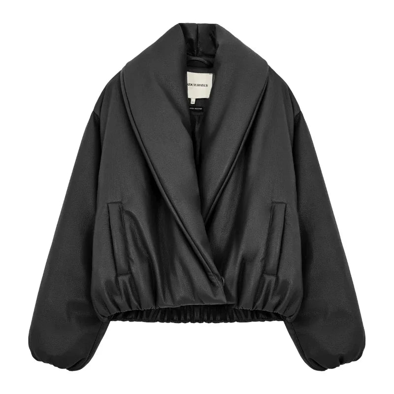 Marcelline Wrap Puff Jacket | Women’s Modern Street Style