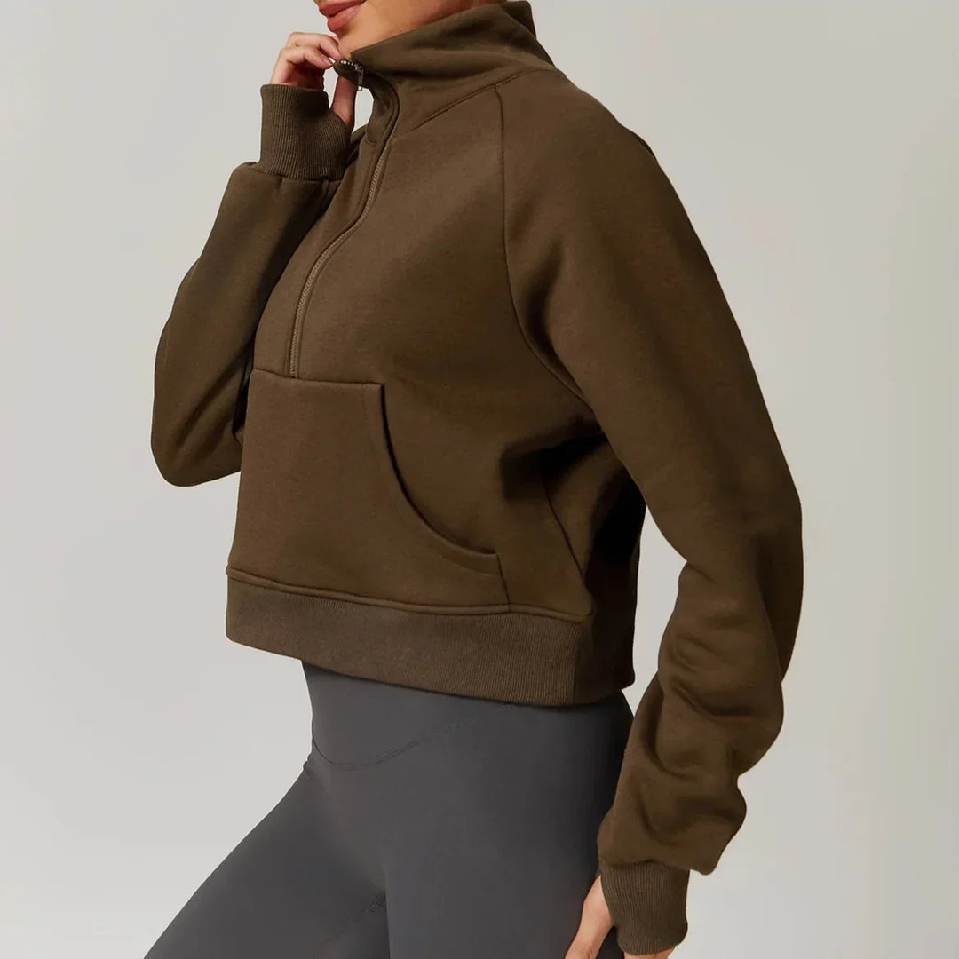 Mariste Women’s Half-Zip Pullover | Casual Athleisure Layer