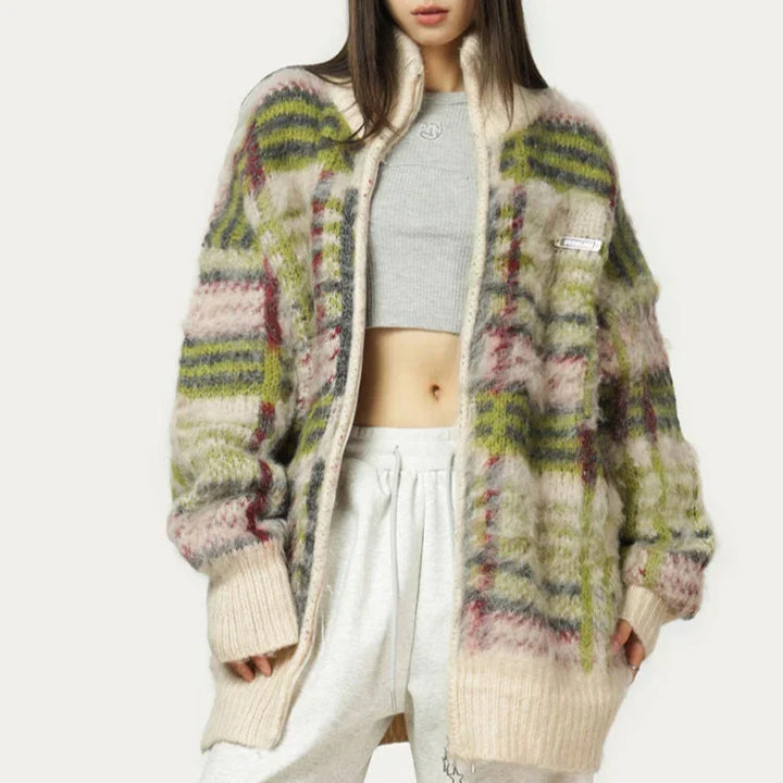 Lunara Women’s Textured Fleece Jacket | Casual Streetwear Layer