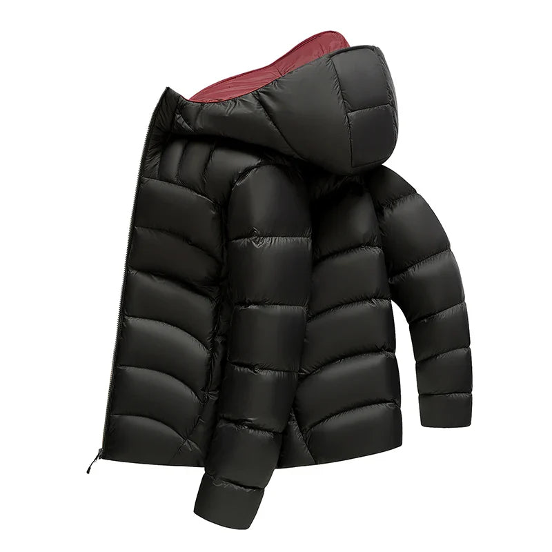Hooded Puffer Jacket | Men’s Modern Puffer