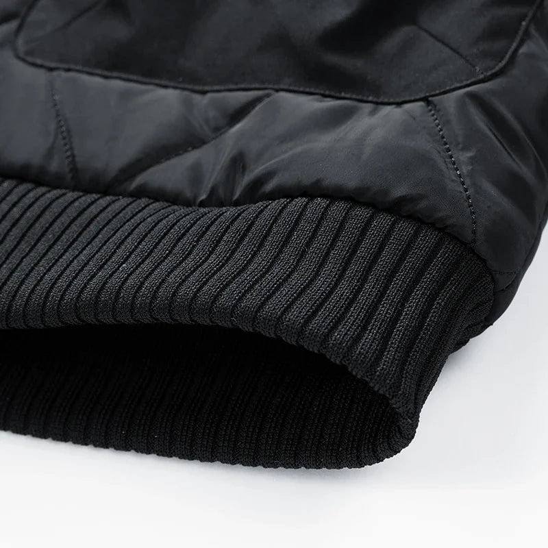 Quilted Bomber Jacket | Casual Winter Style