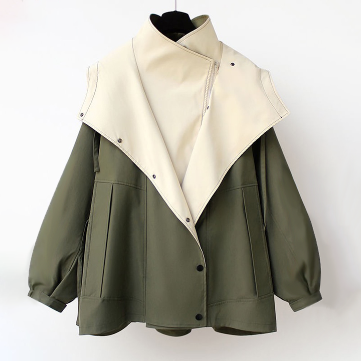 Reina Layered Jacket | Women’s Modern Relaxed Style