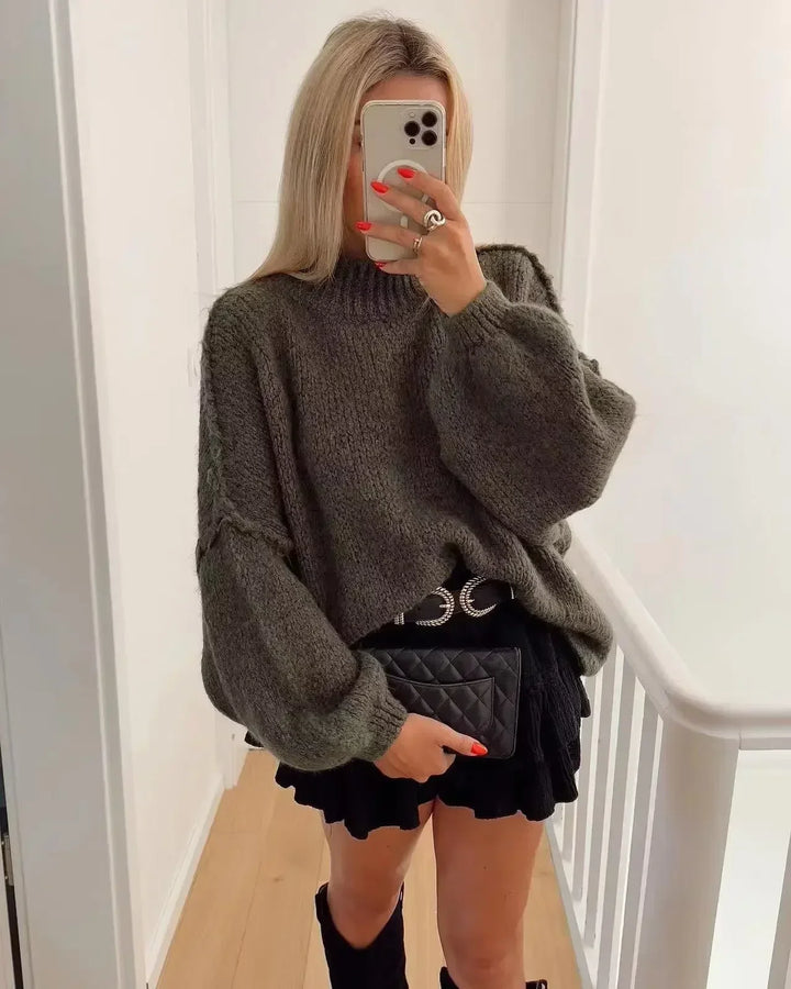 Lynae Oversized Knit Sweater | Essential Cozy Knit Style