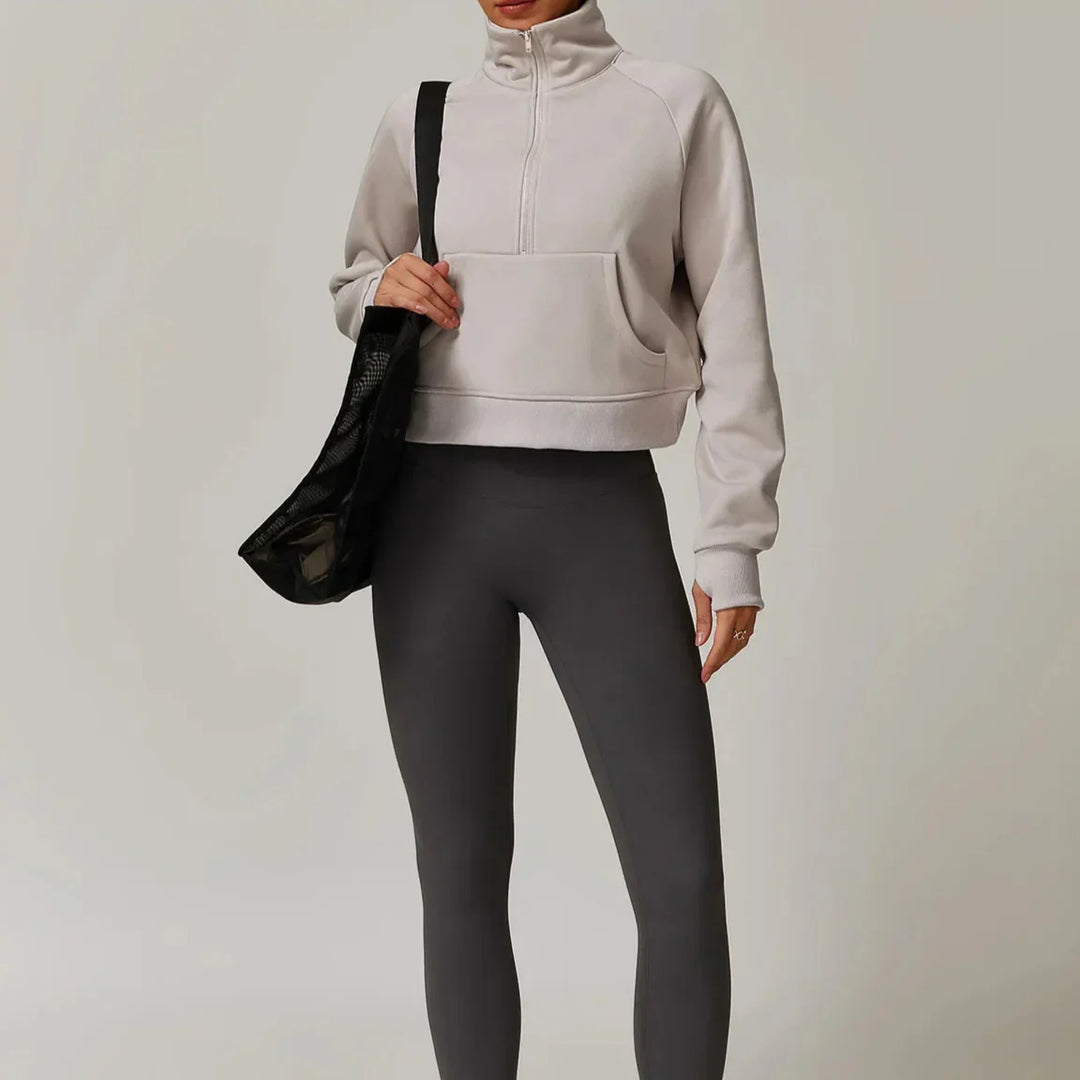 Mariste Women’s Half-Zip Pullover | Casual Athleisure Layer