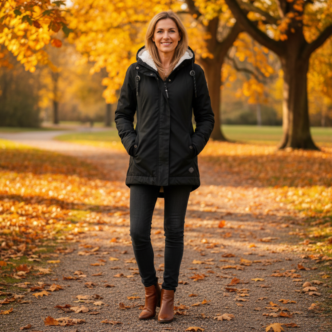 Maggie Hooded Winter Jacket | Warm Insulated Outerwear