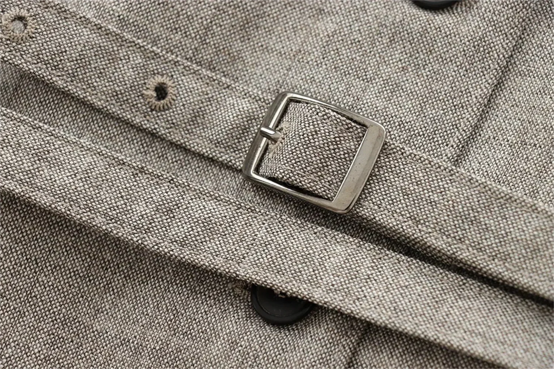 Women’s Belted Button Blazer | Modern Tailored Layering