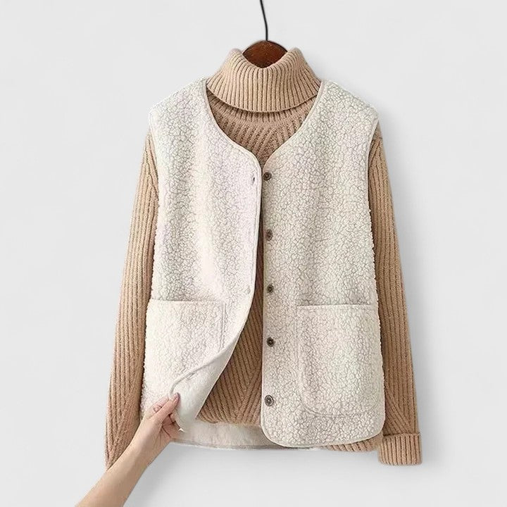Alenya | Cozy Layered Vest & Sweater