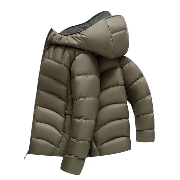 Hooded Puffer Jacket | Men’s Modern Puffer