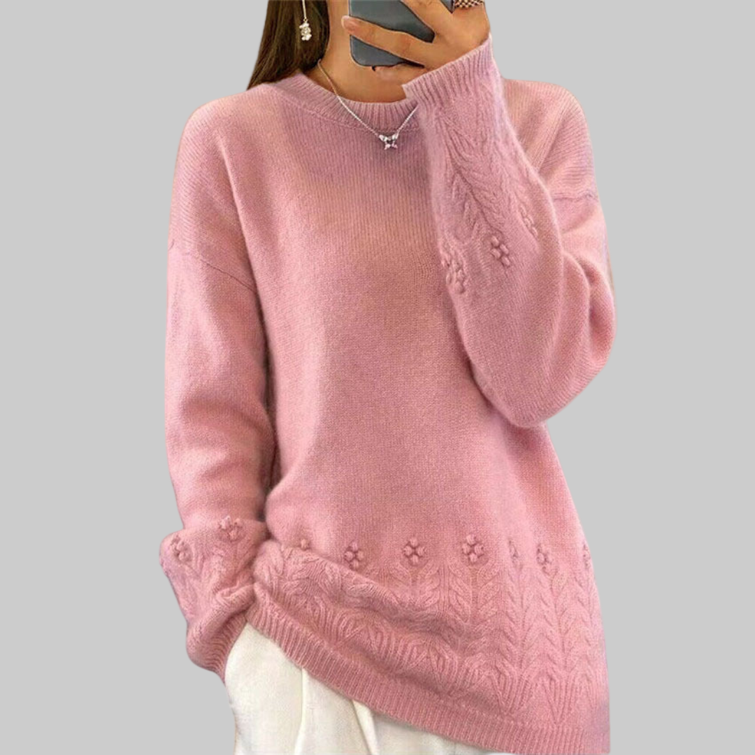 Amara Soft Knit Jumper | Women’s Cosy Textured Knitwear