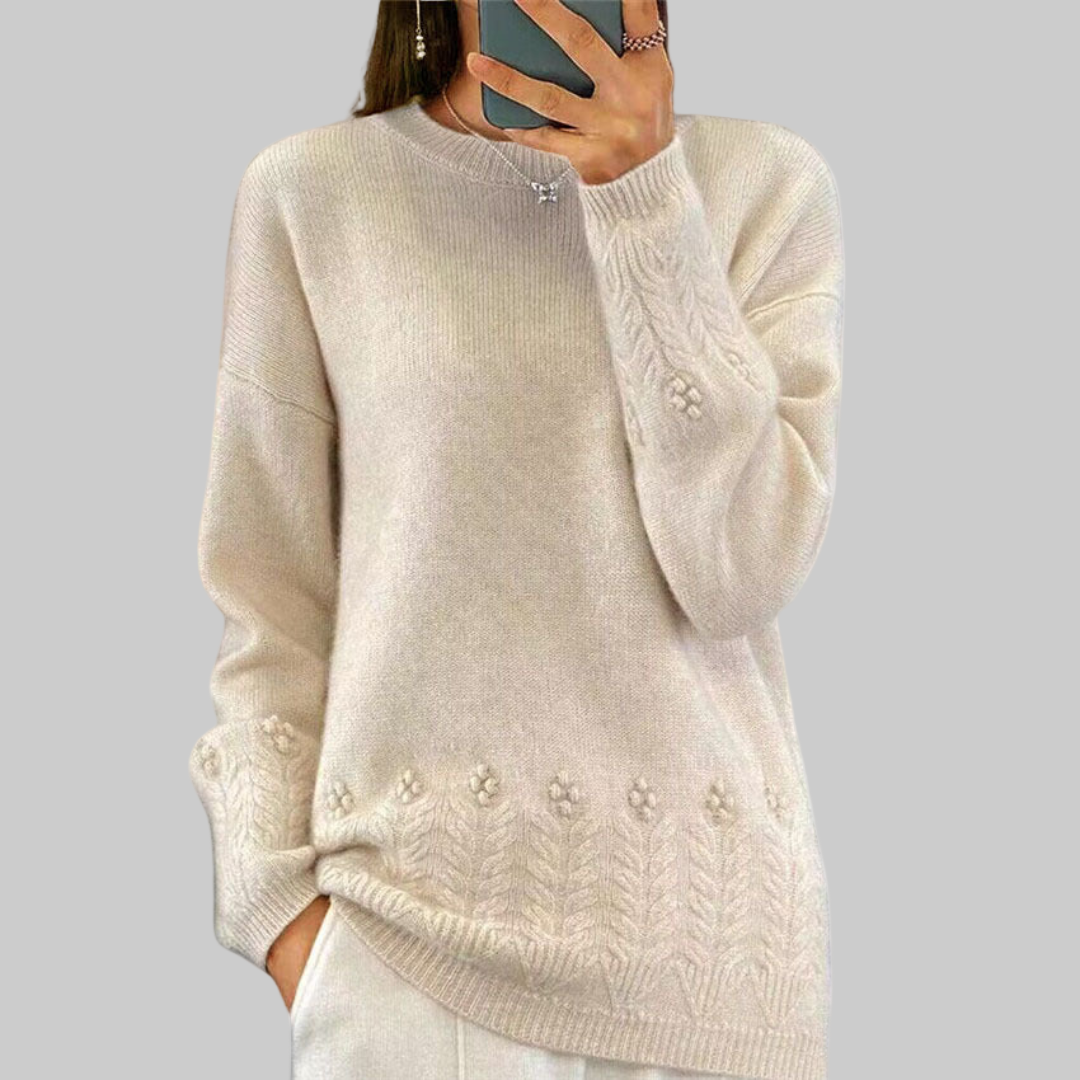 Amara Soft Knit Jumper | Women’s Cosy Textured Knitwear
