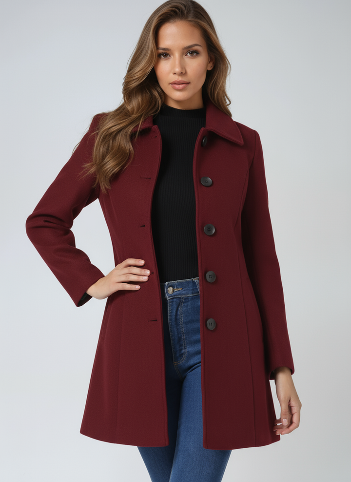 Elowen Tailored Coat | Modern Classic Outerwear