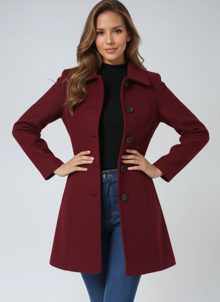 Elowen Tailored Coat | Modern Classic Outerwear