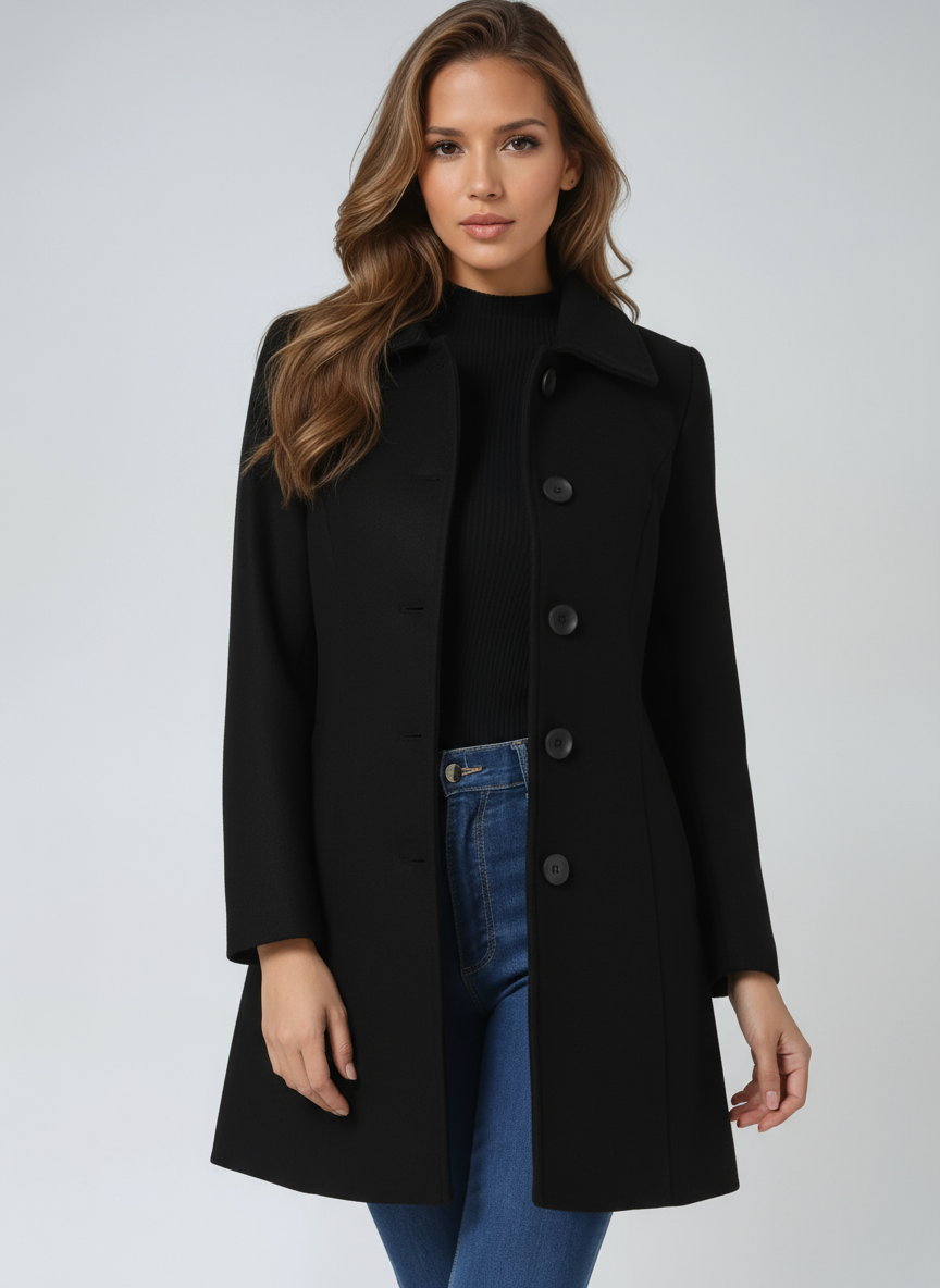Elowen Tailored Coat | Modern Classic Outerwear