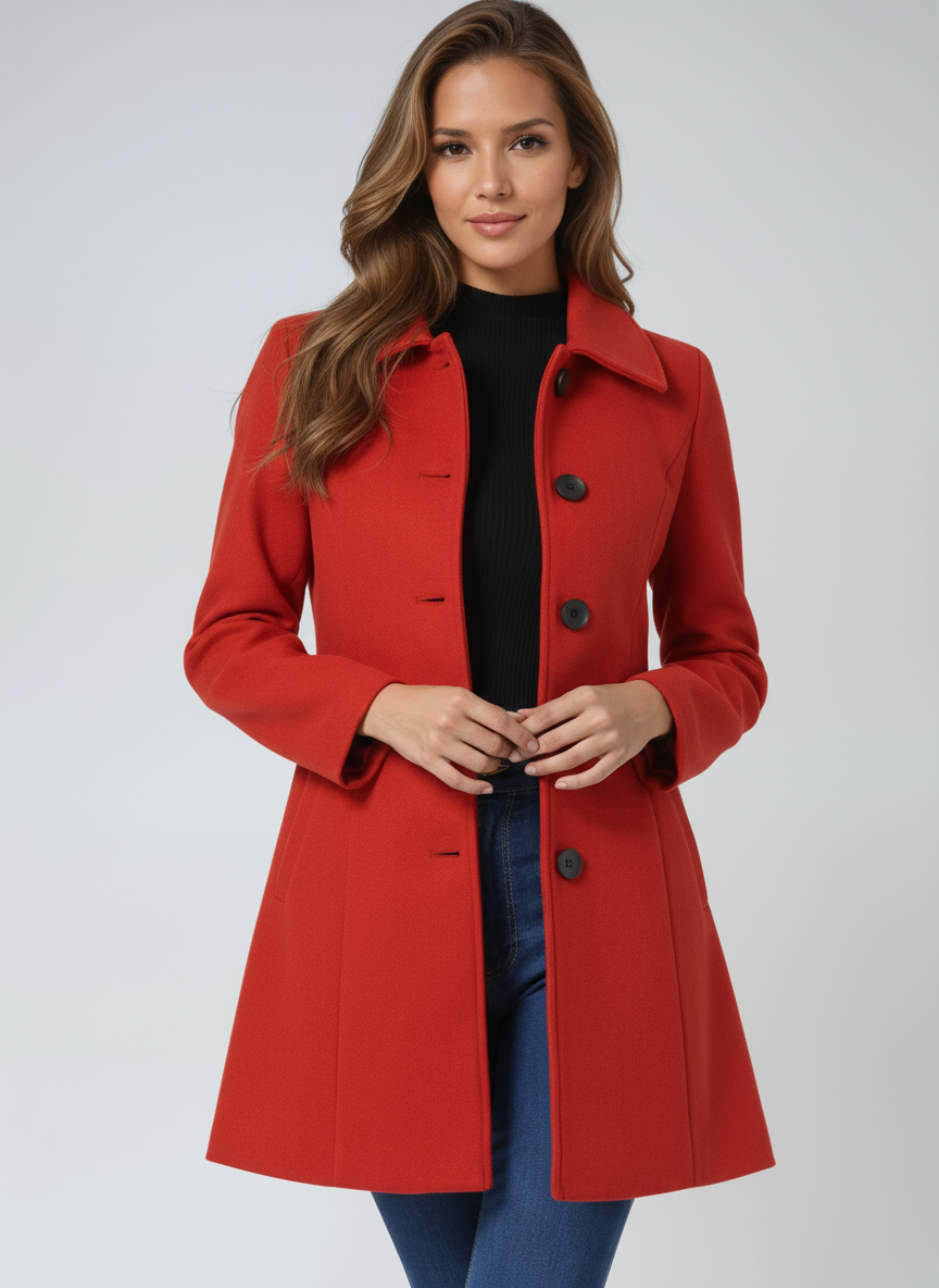 Elowen Tailored Coat | Modern Classic Outerwear