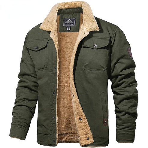Mathis Sherpa Jacket | Men’s Rugged Winter Style