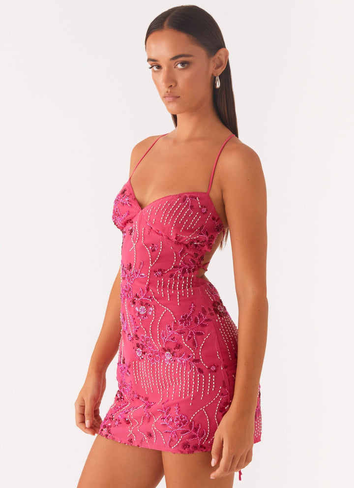 Women’s Sequin Mini Dress | Elegant Evening Partywear