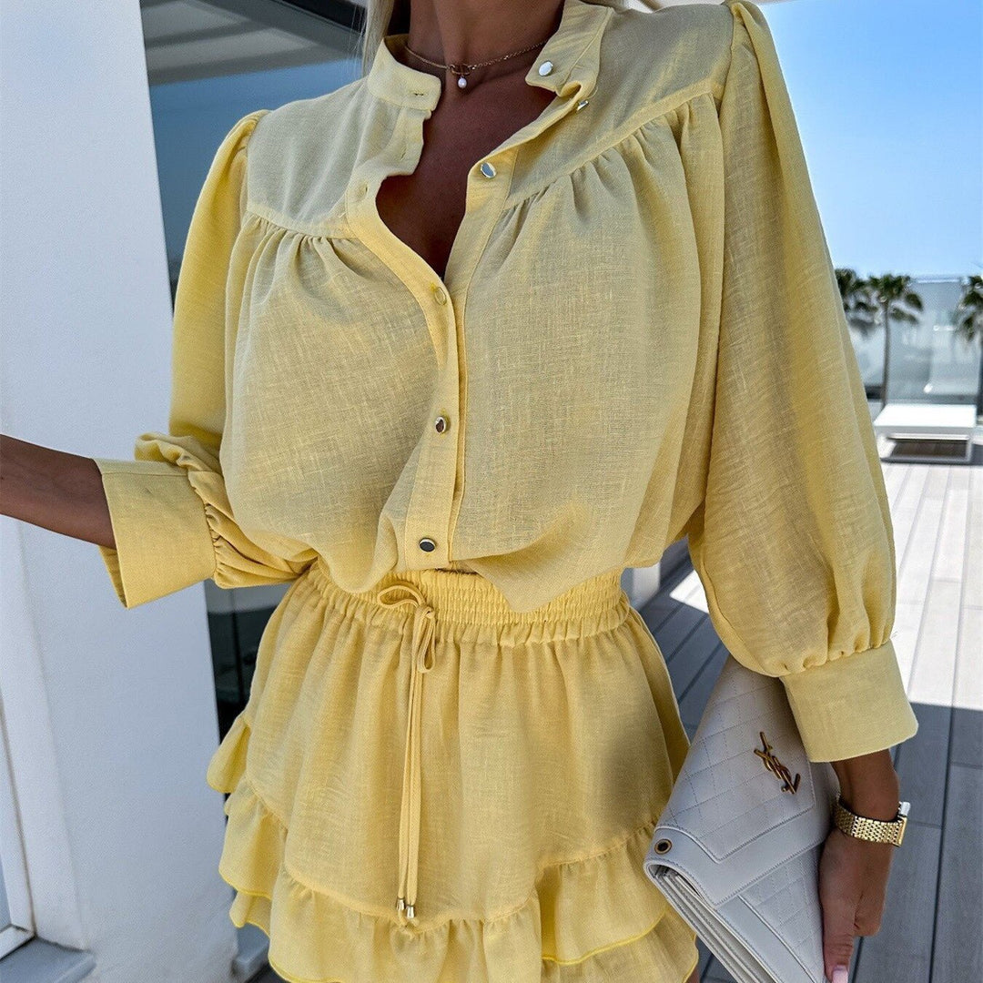 Alira | Chic Two - Piece Ruffle Set - LXNDONSKU_1753277489631_784