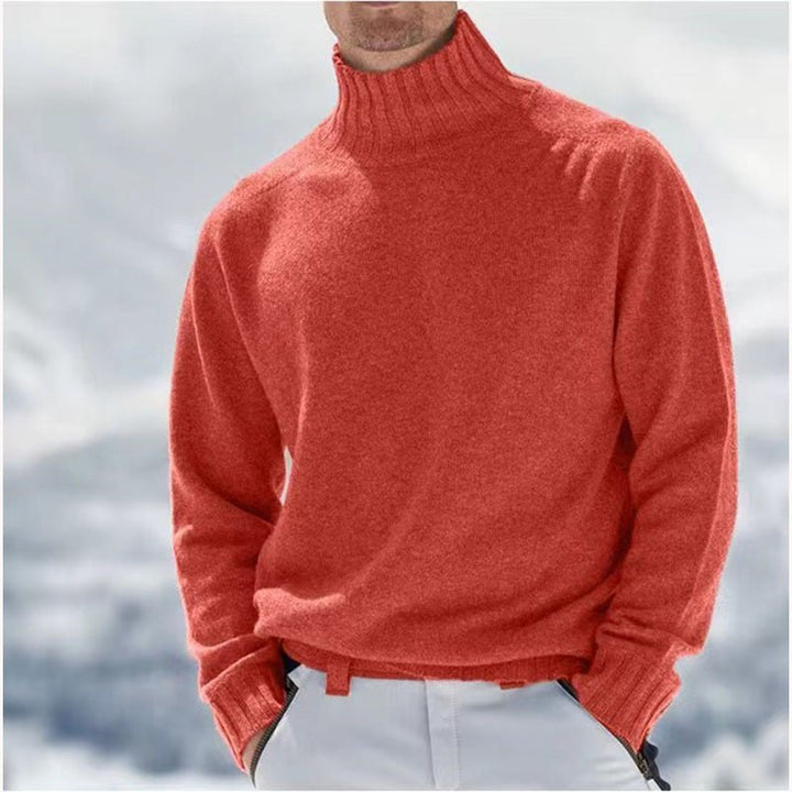 Amadeo | Elegant High - Neck Sweater - LXNDON