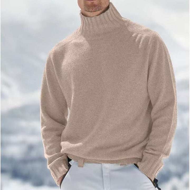 Amadeo | Elegant High - Neck Sweater - LXNDON
